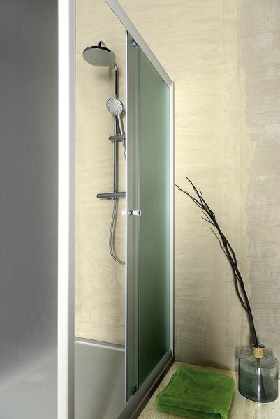 Aqualine Aqualine, AMADEO téglalap alakú zuhanyparaván 1100x800mm L/P változat, Téglaüveg, BTS110BTP80