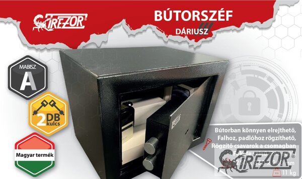 Trezor Bútorszéf Dáriusz III