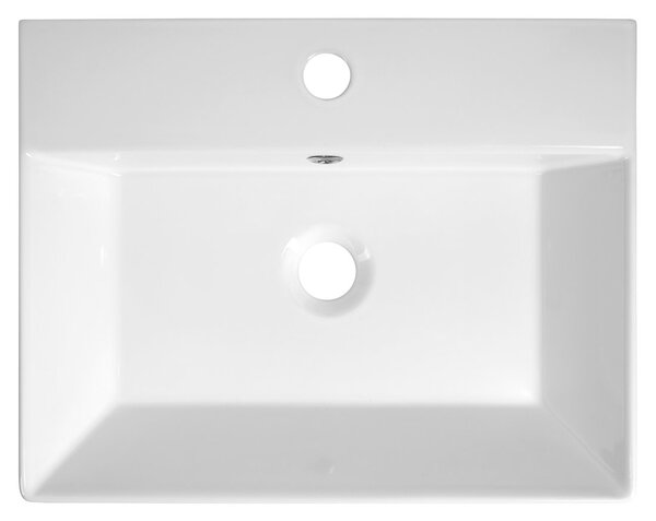 Aqualine Aqualine, ORION kerámia mosdó 49x38,6cm, fehér, 27050