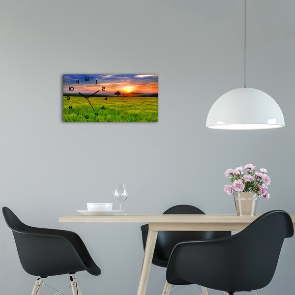 Üvegóra vízszintesen Sunset meadow