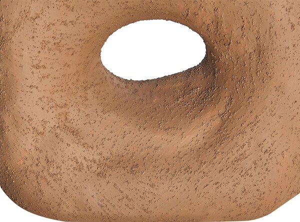 Virágtartó váza UARU Kőcserép 27 cm Barna