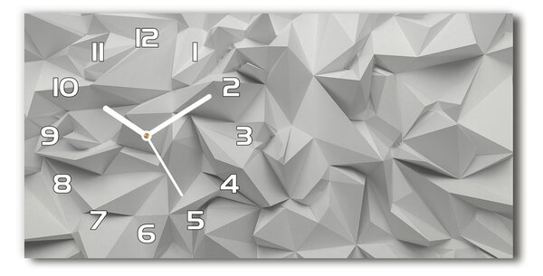 Vízszintes üvegóra 3d absztrakció