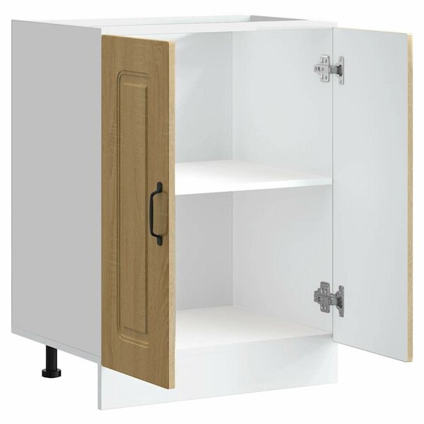 VidaXL Mosogató aljzat szekrény Kalmar sonoma tölgy 60x46x81,5 cm