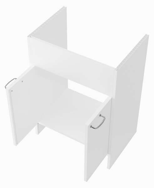 Gamma SELVA, mosogatószekrény 798x572x380 mm, fehér, PVC, GMA-SZDPCV-WH