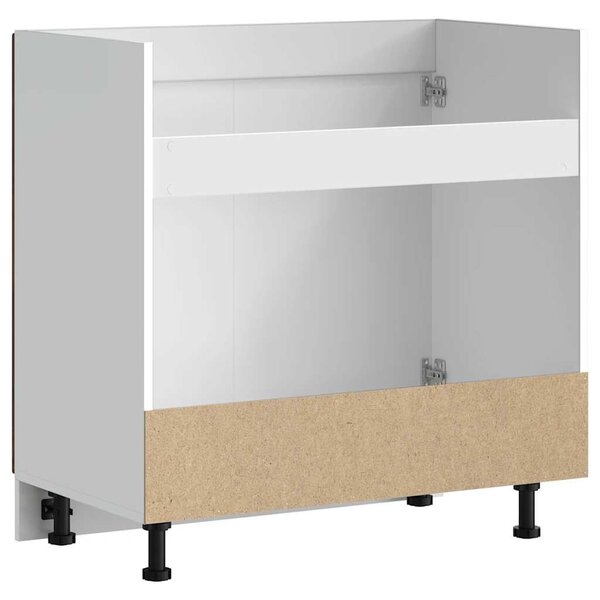 VidaXL Mosogató sljzat szekrény Kalmar füstölt tölgy 80x46x81,5 cm
