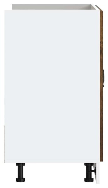 VidaXL Mosogató sljzat szekrény Kalmar füstölt tölgy 80x46x81,5 cm