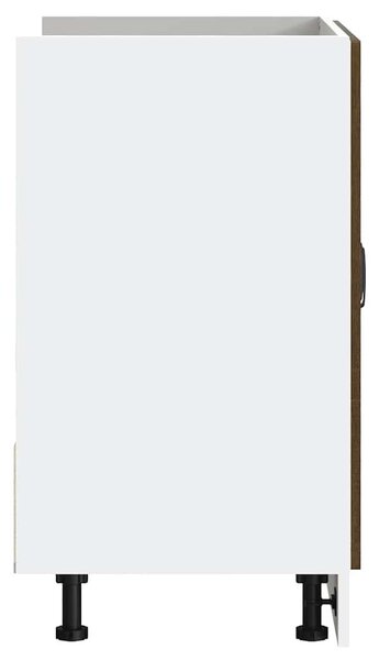 VidaXL Mosogató sljzat szekrény Kalmar barna tölgy 80x46x81,5 cm