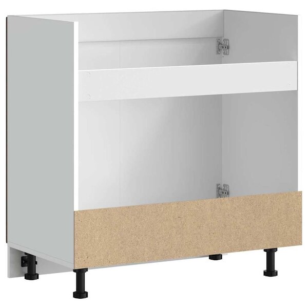 VidaXL Mosogató sljzat szekrény Kalmar barna tölgy 80x46x81,5 cm