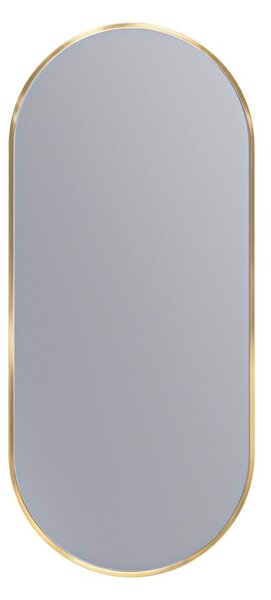 Erga Oval, ovális tükör 40x90cm, arany keret, ERG-V01-OVAL-4090-GD