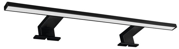 Aqualine Aqualine, SERAPA LED lámpatest, 9W, 230V, 600x40x100mm, IP44, alumínium, matt fekete, SA148B