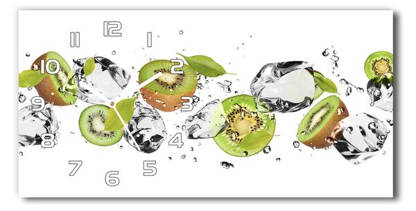 Üvegóra vízszintesen Kiwi és víz