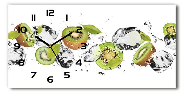 Üvegóra vízszintesen Kiwi és víz