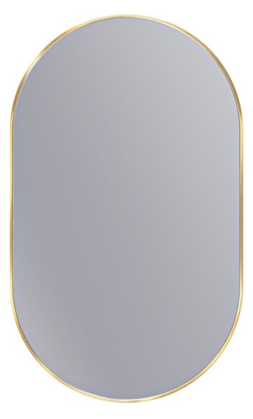 Erga Oval, ovális tükör 60x100cm, arany keret, ERG-V01-OVAL-6010-GD