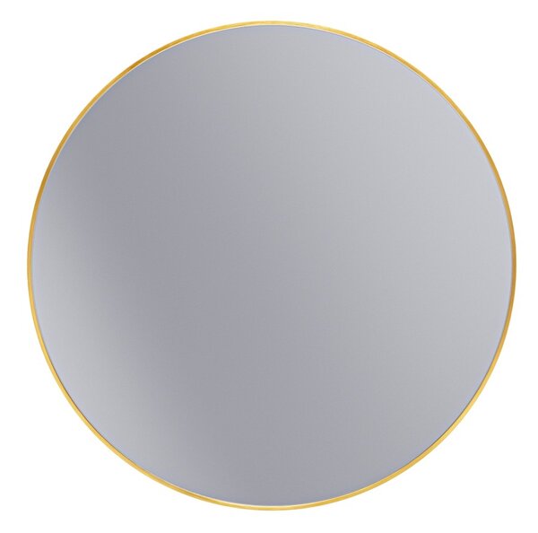 Erga Round, kerek tükör 100cm, arany keret, ERG-V01-ROUND-1010-GD