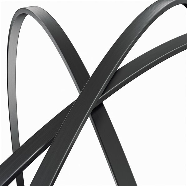Erga Round, kerek tükör 80cm, fekete keret, ERG-V01-ROUND-8080-BK