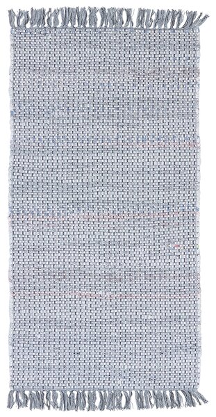 Szőnyeg BESNI Szürke 80 x 150 cm Pamut