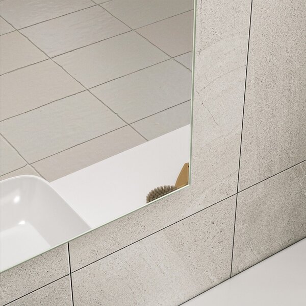 Erga Rectangle, téglalap alakú tükör 100x80 cm, ERG-V01-RECTAGLE-8010-CL
