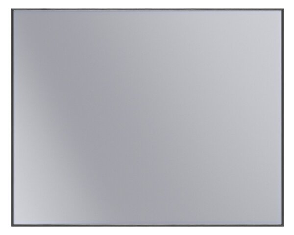 Erga Rectangle, téglalap alakú tükör 100x80 cm, fekete keret, ERG-V01-RECTAGLE-1080-BK