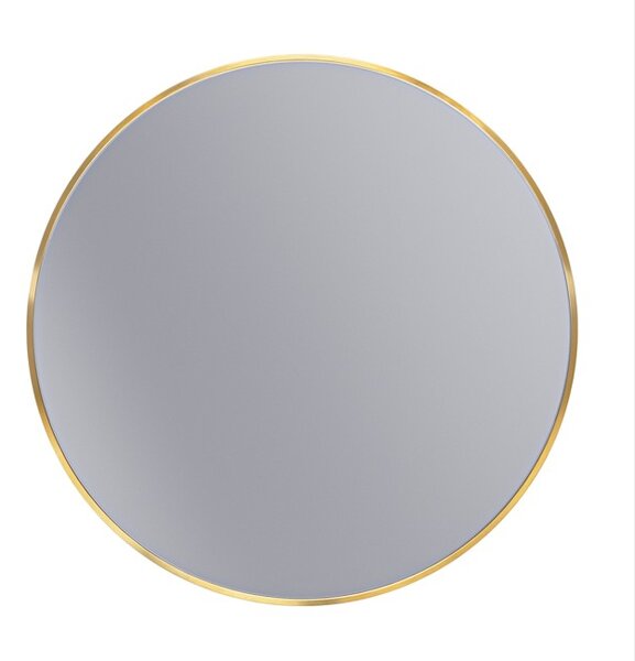 Erga Round, kerek tükör 70cm, arany keret, ERG-V01-ROUND-7070-GD