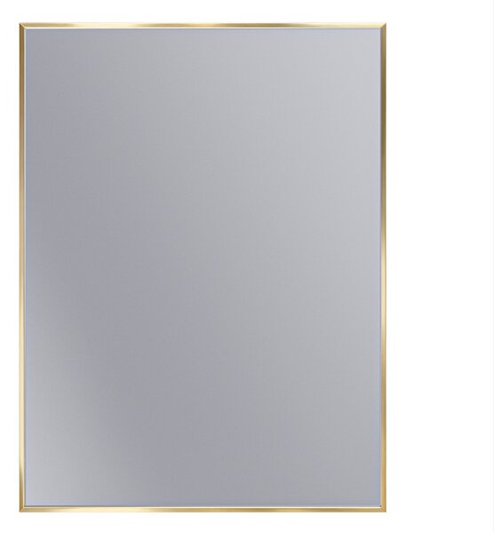 Erga Rectangle, téglalap alakú tükör 60x80 cm, arany keret, ERG-V01-RECTAGLE-6080-GD
