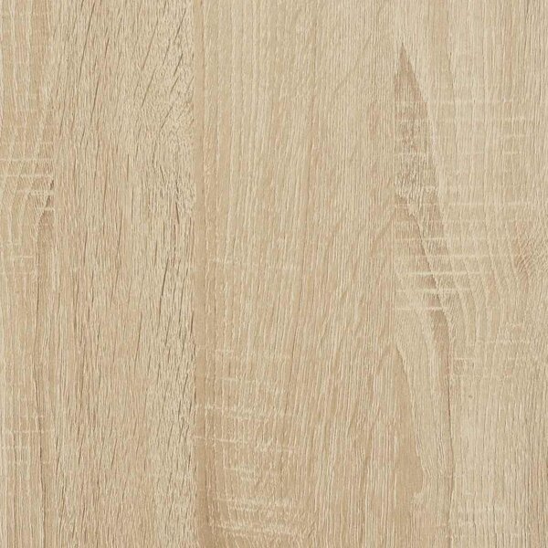 VidaXL sonoma tölgy szerelt fa íróasztal polcokkal 100x45x140 cm