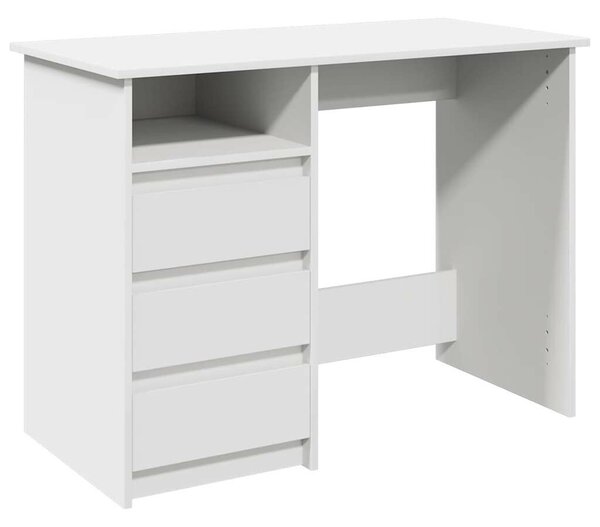 VidaXL fehér szerelt fa íróasztal 102 x 50 x 75 cm
