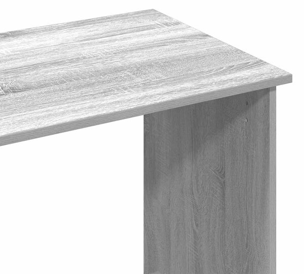 VidaXL szürke sonoma színű szerelt fa íróasztal 102x50x75 cm