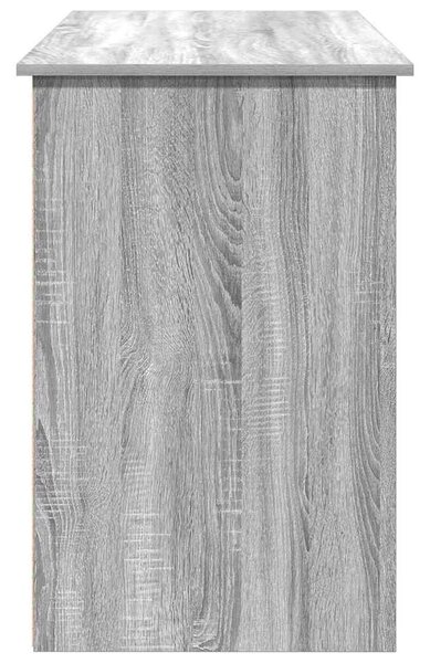 VidaXL szürke sonoma színű szerelt fa íróasztal 102x50x75 cm