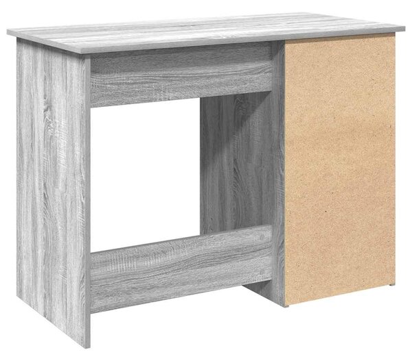 VidaXL szürke sonoma színű szerelt fa íróasztal 102x50x75 cm