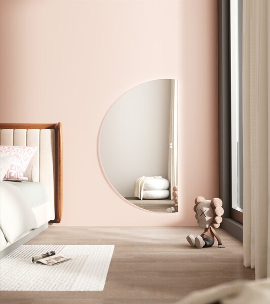 Erga Kori, félkör alakú LED tükör 70x120cm, 2760 lm, 3 világos szín, ERG-V01-KORI-7012-CL