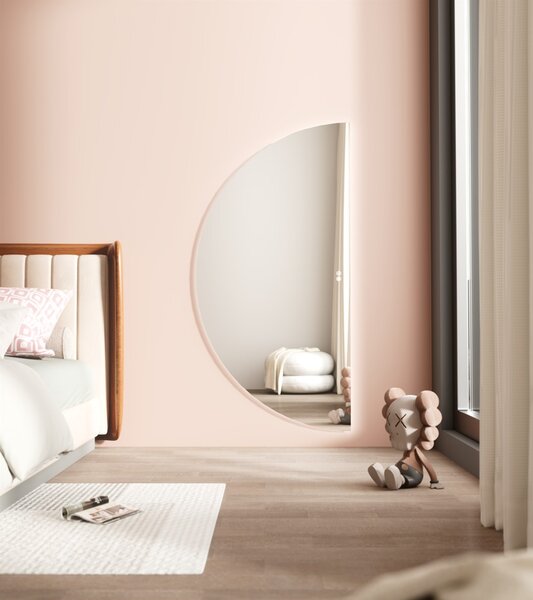 Erga Kori, félkör alakú LED tükör 70x140cm, 2875 lm, 3 világos szín, ERG-V01-KORI-7014-CL