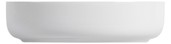 Erga Oval, pultra szerelhető mosdó 550x400x140 mm, fényes fehér, ERG-V03-OVAL55-WH