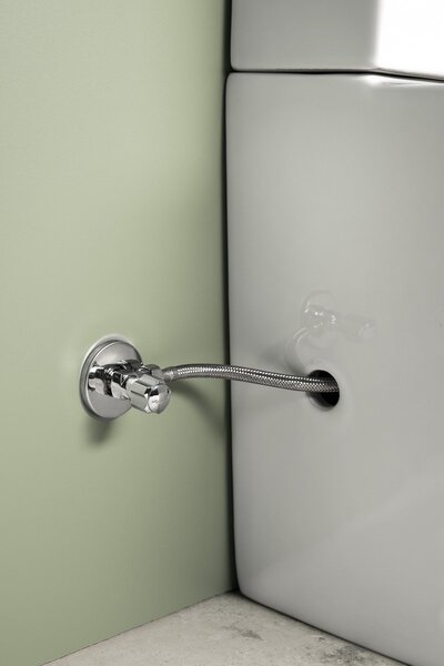 Erga Siena, kombinált WC-csésze tartállyal, öblítőgarnitúrával 620x365x830 mm + WC-ülőke, fényes fehér, ERG-V03-SIENA-RIM-WH