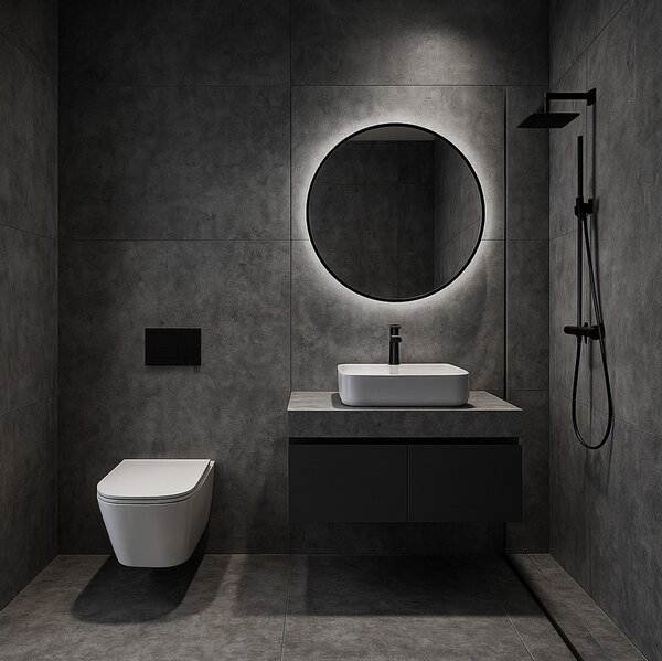 Erga Mery+, fali WC-csésze 515x360x360 mm, Tornado 2 perem nélküli + lassú záródású WC-ülőke, fehér, ERG-V03-MERY-TO2-WH