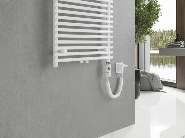 Mexen Sol, elektromos fűtőelem 1200x500 mm + fűtőrúd 600 W, fehér, W125-1200-500-2600-20
