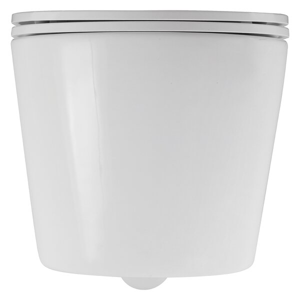 Laveo Nida Cycleon 2.0, fali WC-csésze duroplaszt ülőkével, Vortex öblítéssel, fényes fehér, LAV-VMN_609S