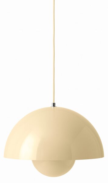 Függőlámpa &Tradition, Flowerpot VP7, dimmable, Bézs, Nappali, Fém, Dizájn