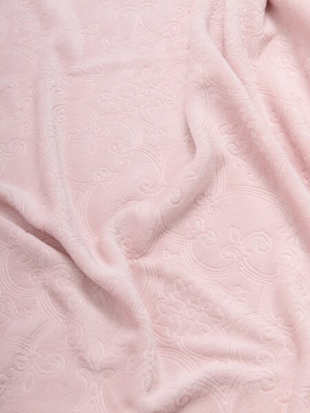 Sinsay - Mintás takaró - pasztellpink