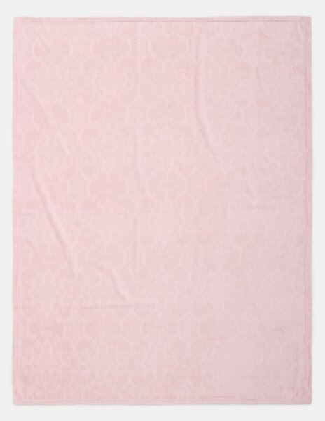 Sinsay - Mintás takaró - pasztellpink
