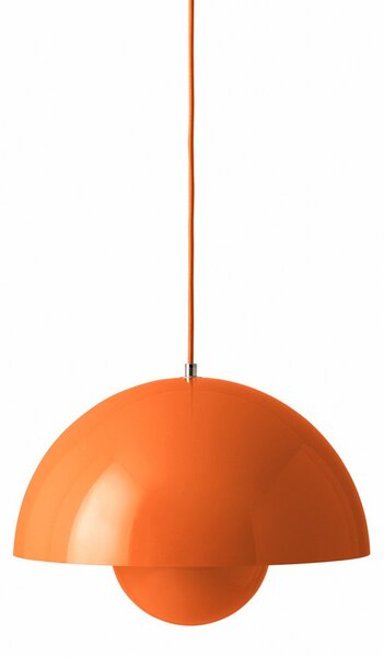 Függőlámpa &Tradition, Flowerpot VP7, dimmable, Narancs, Nappali, Fém, Dizájn