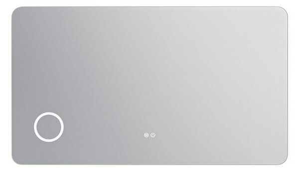 Erga Myra, LED tükör 140x80 cm kozmetikai tükörrel, 3x nagyítás, 5082 lm, 3 fényszín, háttérvilágítás, ERG-V01-MYRA-1480-00