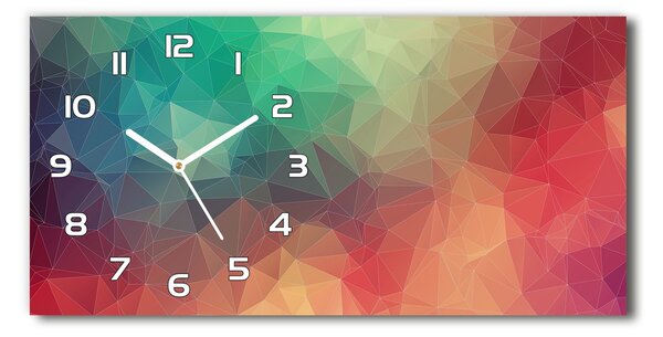 Vízszintes üvegóra Geometriai háttér