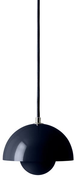 Függőlámpa &Tradition, Flowerpot VP10, dimmable, Kék, Nappali, Fém, Dizájn