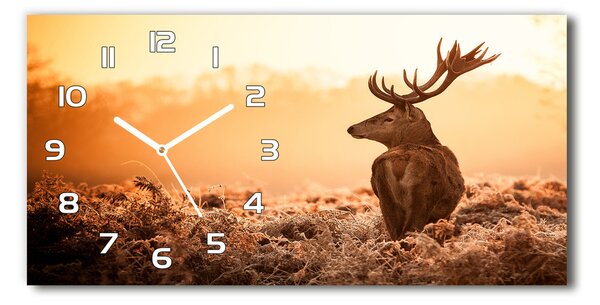 Vízszintes üvegóra Deer napkelte