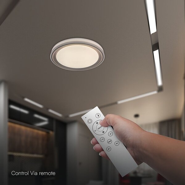 V-TAC 60W designer dóm LED lámpa, állítható színhőmérséklet, kávébarna, 495x68mm - SKU 24194