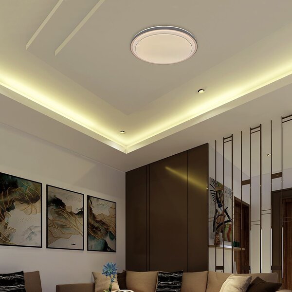 V-TAC 60W designer dóm LED lámpa, állítható színhőmérséklet, kávébarna, 491x80mm - SKU 24196