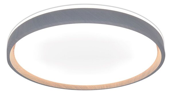 V-TAC 40W designer dóm LED lámpa, állítható színhőmérséklet, fa hatású, 391x64mm - SKU 24200