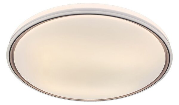 V-TAC 60W designer dóm LED lámpa, állítható színhőmérséklet, barna gyűrű, 495x72mm - SKU 24203