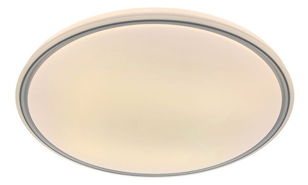 V-TAC 60W designer dóm LED lámpa, állítható színhőmérséklet, szürke gyűrű, 495x72mm - SKU 24204