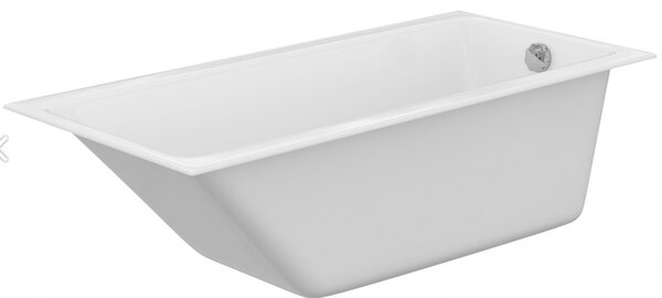 Cersanit Crea Slim akril kád 160x75cm + lábak, S301-225